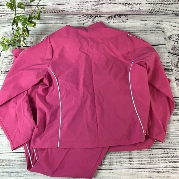 Champion Elite Pink Track Sweat Suit sz Extra Large Jacket Medium Pants Fitness - Picture 11 of 16